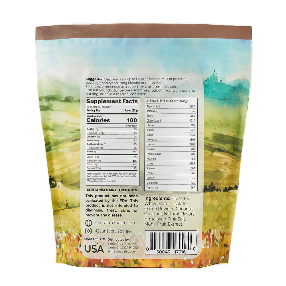 Using Santa Cruz Paleo whey protein in overnight oats for a protein boost