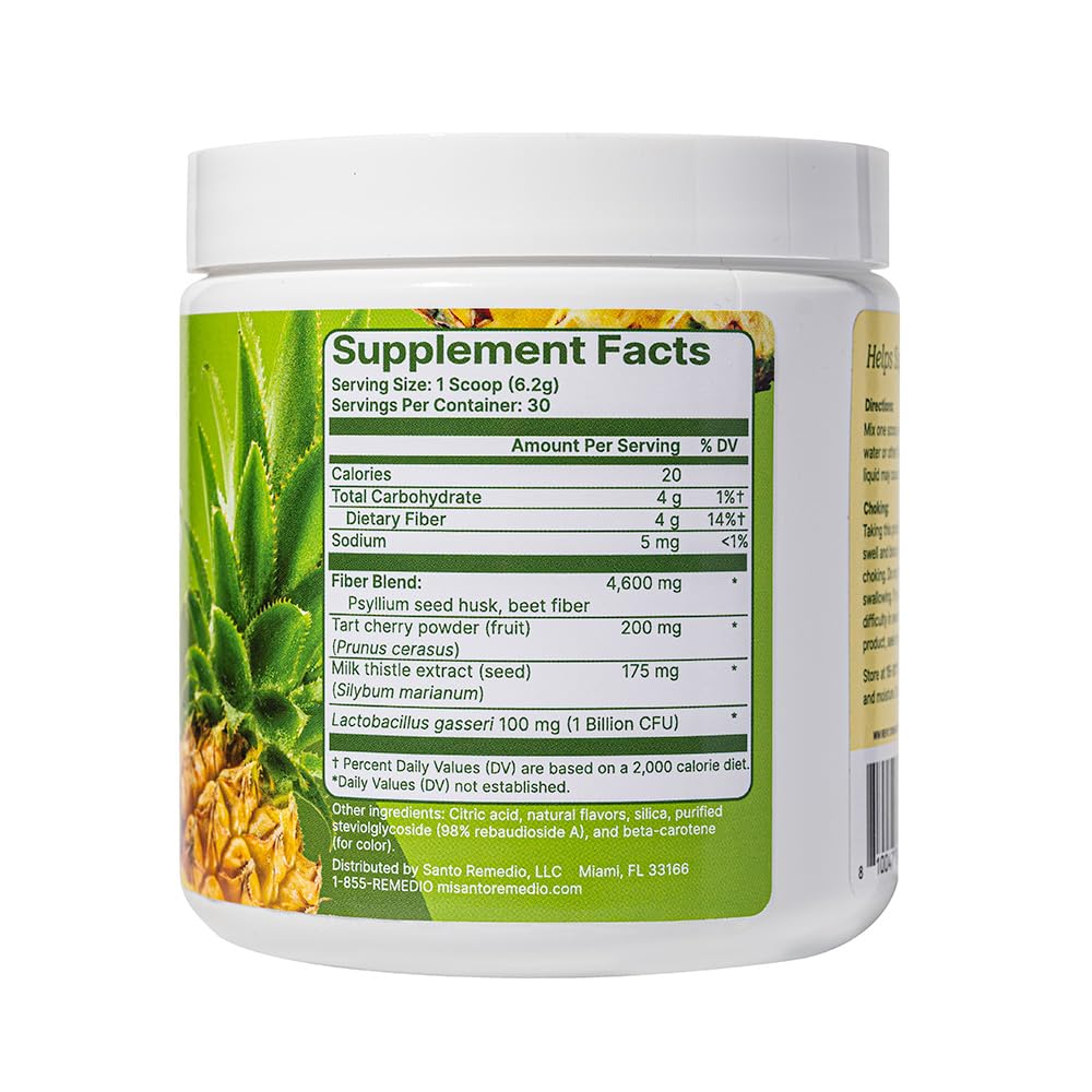 Santo Remedio Colon Plus packaging box communicates trusted wellness solution.