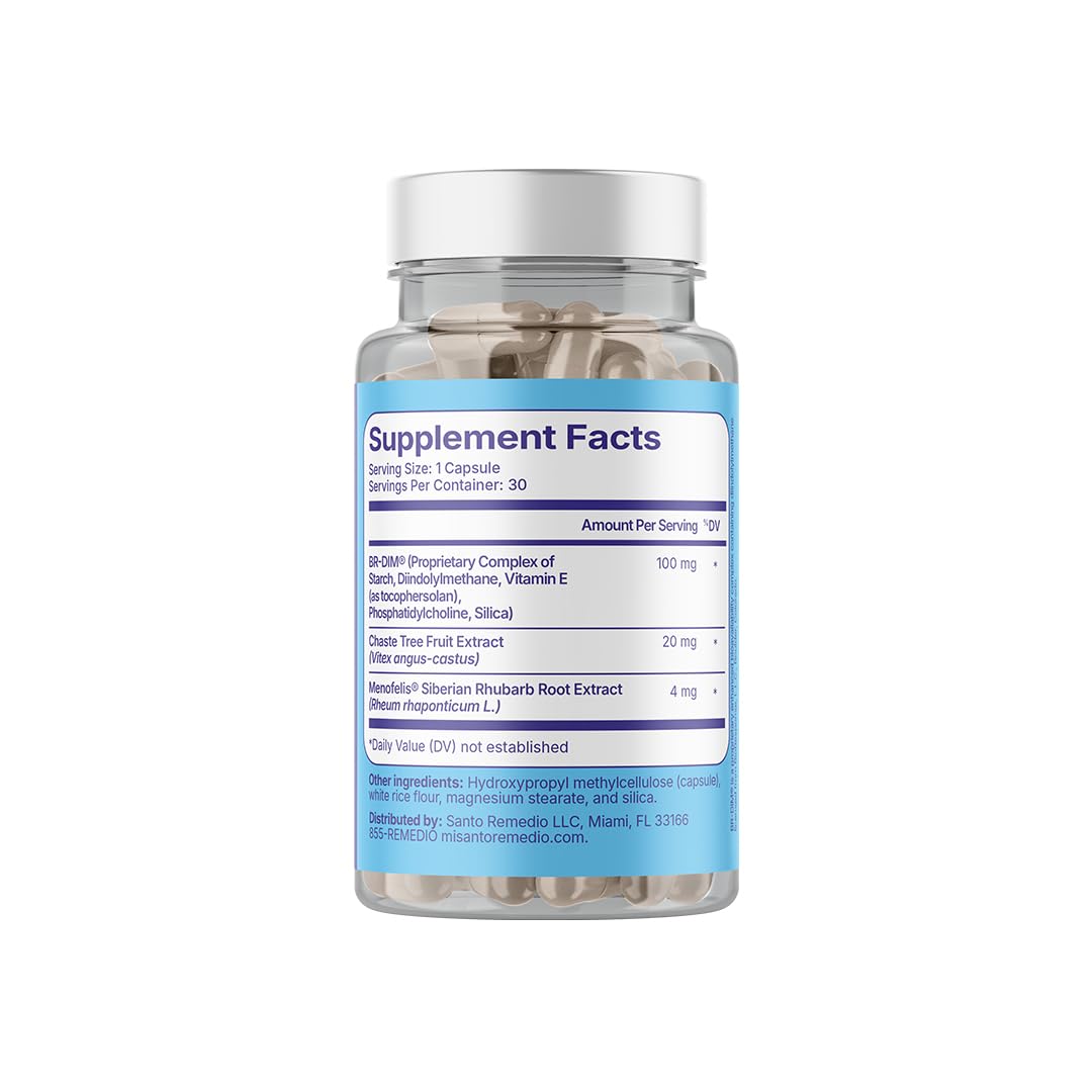 Santo Remedio Hormonal Balance nightstand setup promoting peaceful evenings.