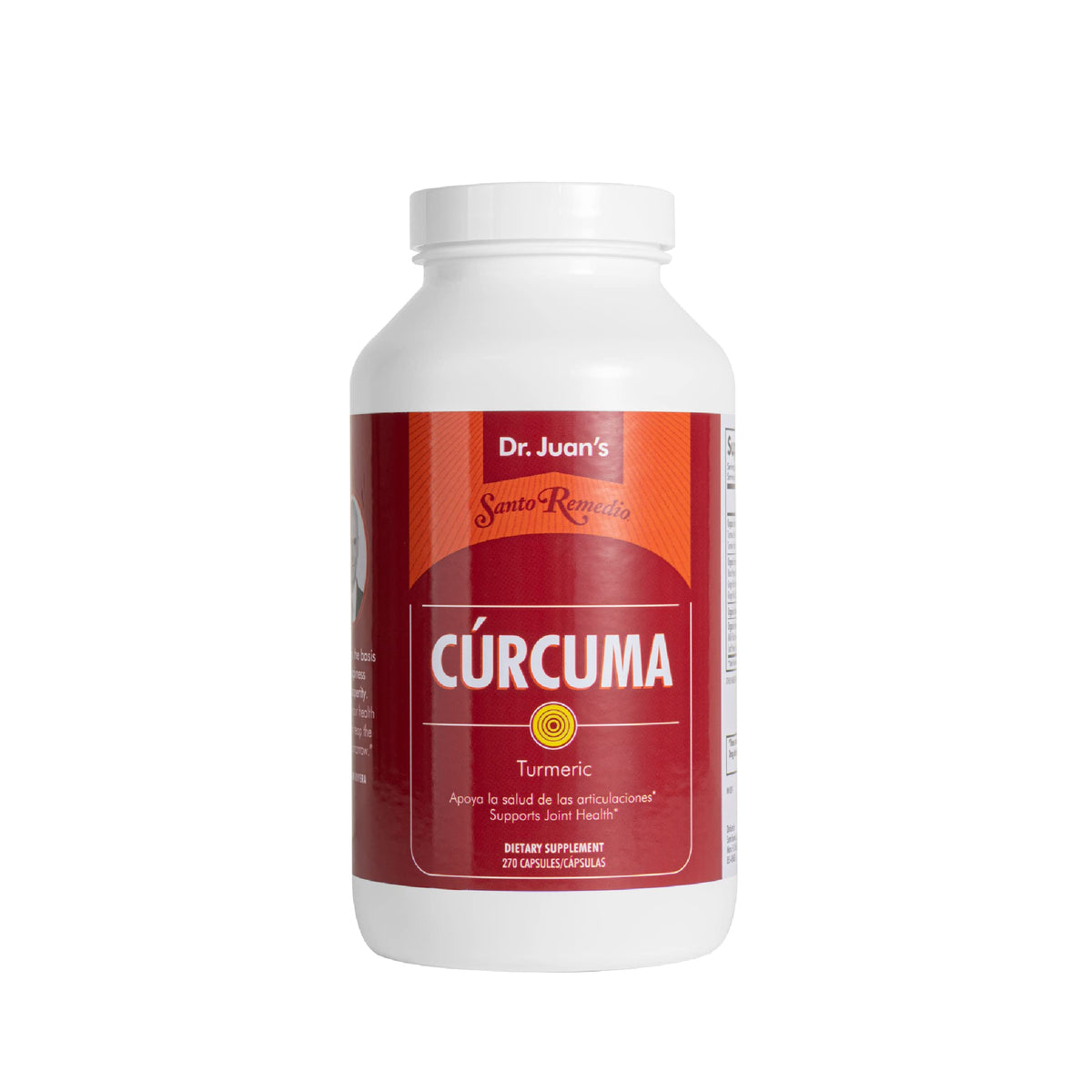 Santo Remedio Turmeric bottle pour promotes joint-friendly daily movement