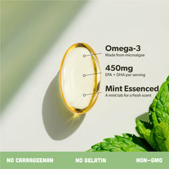 Sapling Omega-3 peppermint-scented pack enhances daily routine with fresh aroma