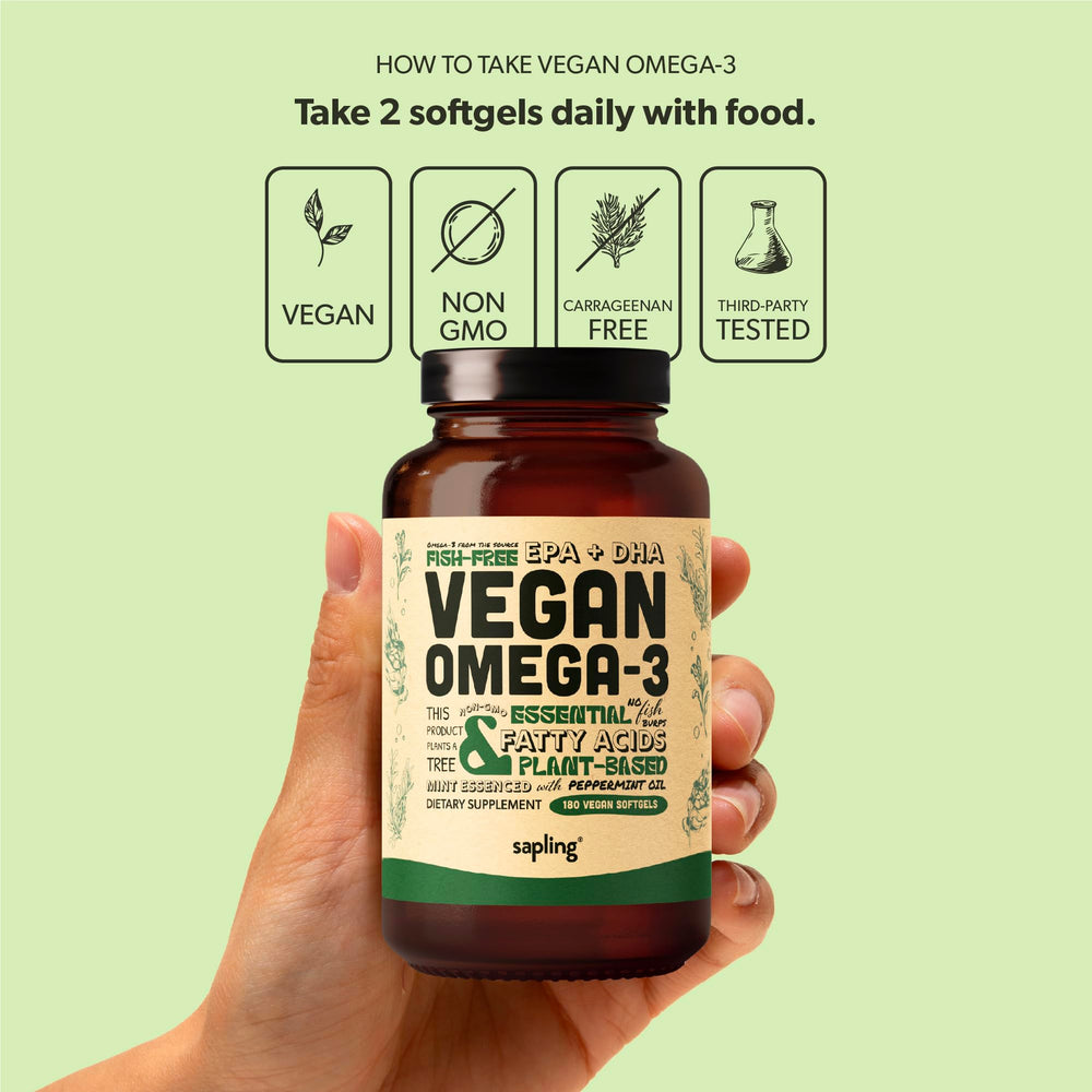 Sapling US-grown algae source promotes purity and quality in Omega-3