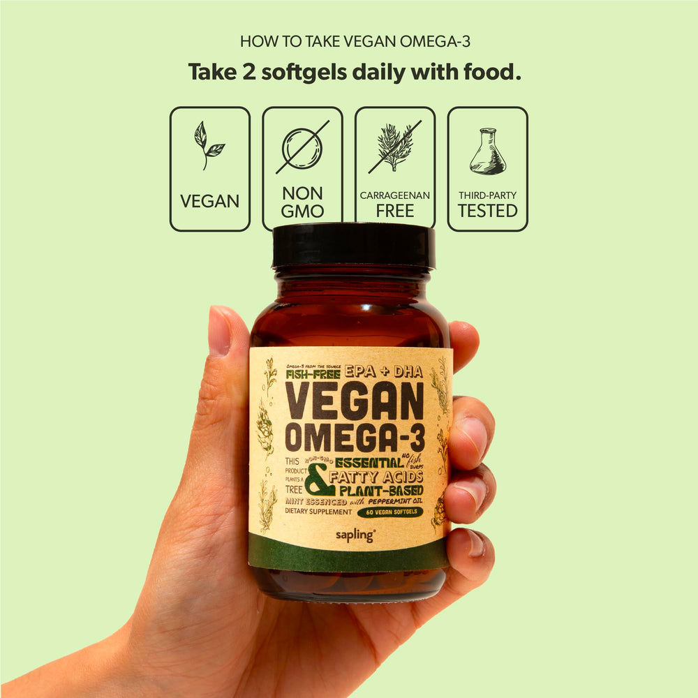 Sapling Omega-3 algae grown in the USA emphasizes domestic sourcing