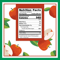 Sappe Aloe Apple juice pours into a glass for quick hydration.