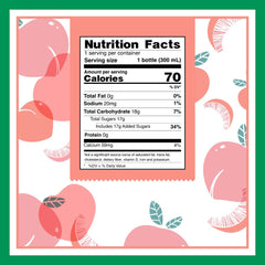 Sappe Aloe peach juice pour close-up showing chunky aloe bits