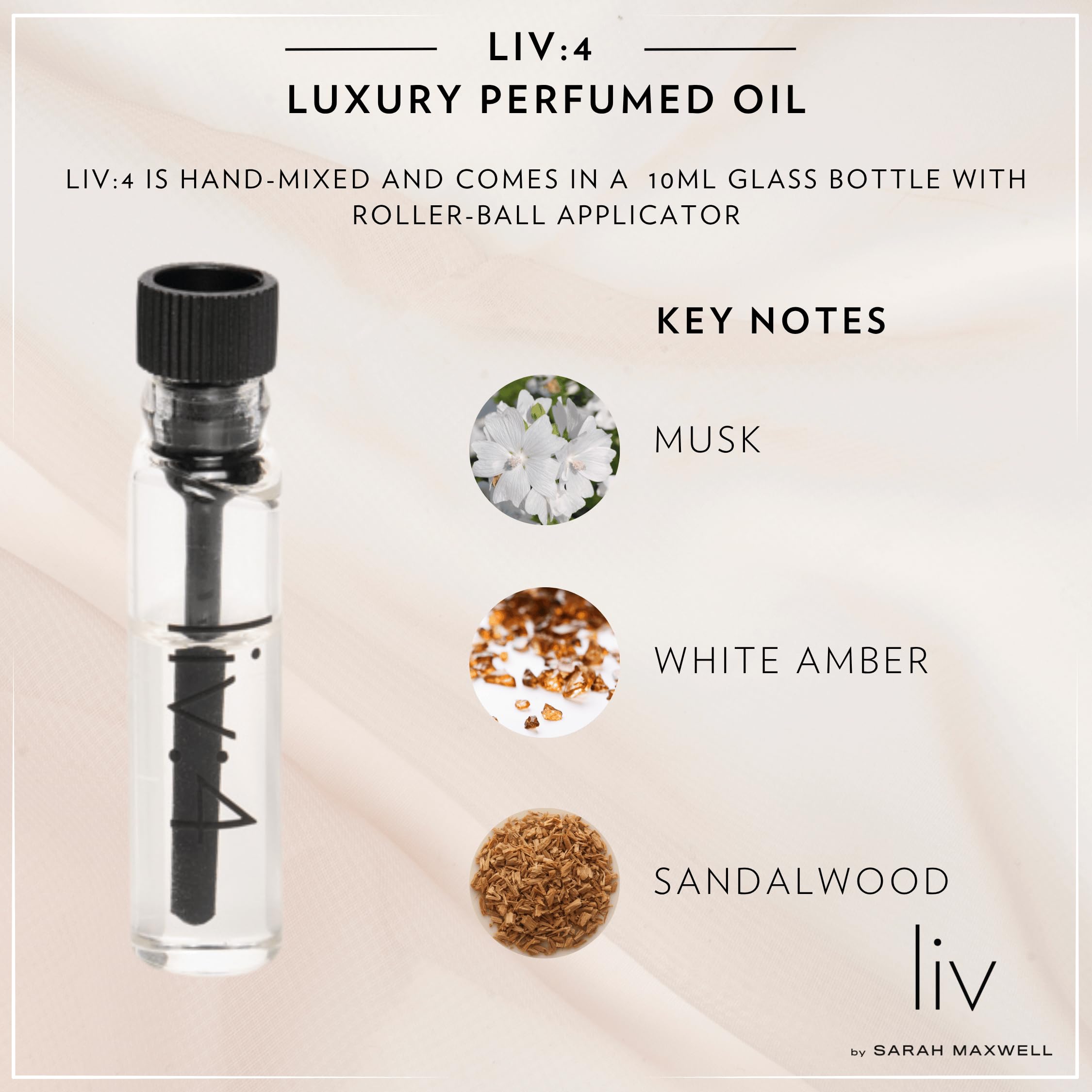 California handmade LIV Discovery Set reflecting careful perfumery