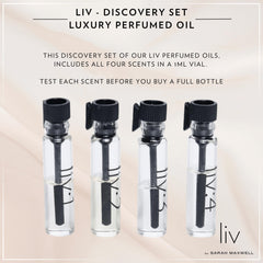 Close-up of LIV vial cap highlighting secure travel-friendly packaging