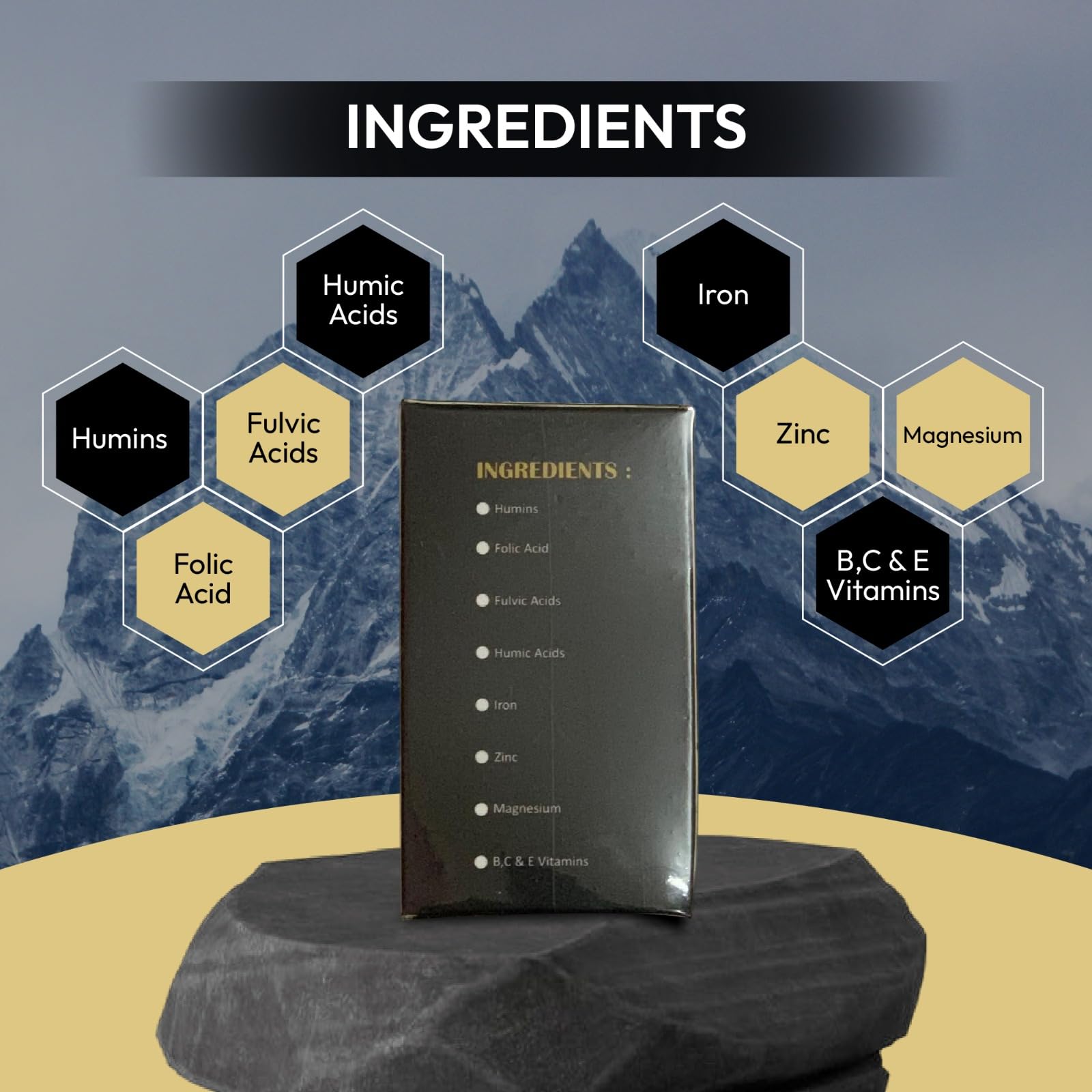 Sarban Shilajit dissolves in warm water for easy absorption and energy support