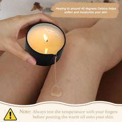 Sariiraw massage candle white tea aroma for serene moments.