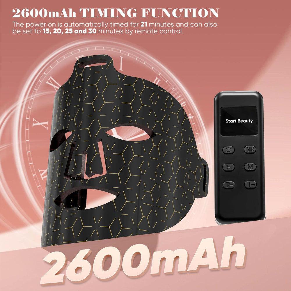 Satisure timer function on mask enables automated sessions