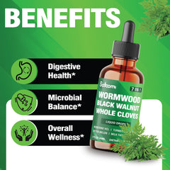 Satoomi berberine liquid drops with easy 1 ml daily serving.