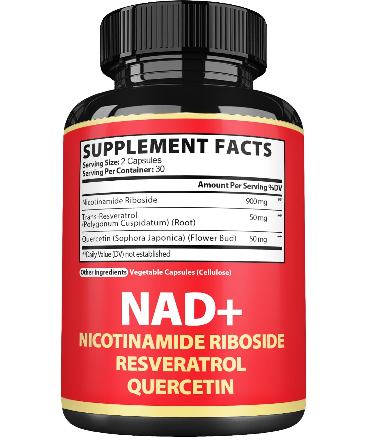 Third-party testing seal on packaging.