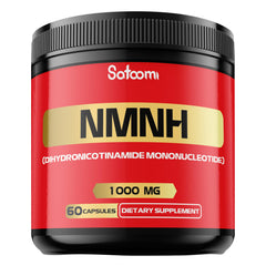 Satoomi NMNH bottle front view for NAD support in daily use