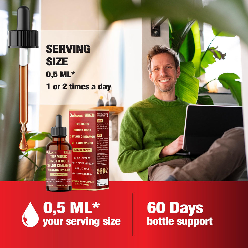 Satoomi third-party tested label signaling quality and purity.