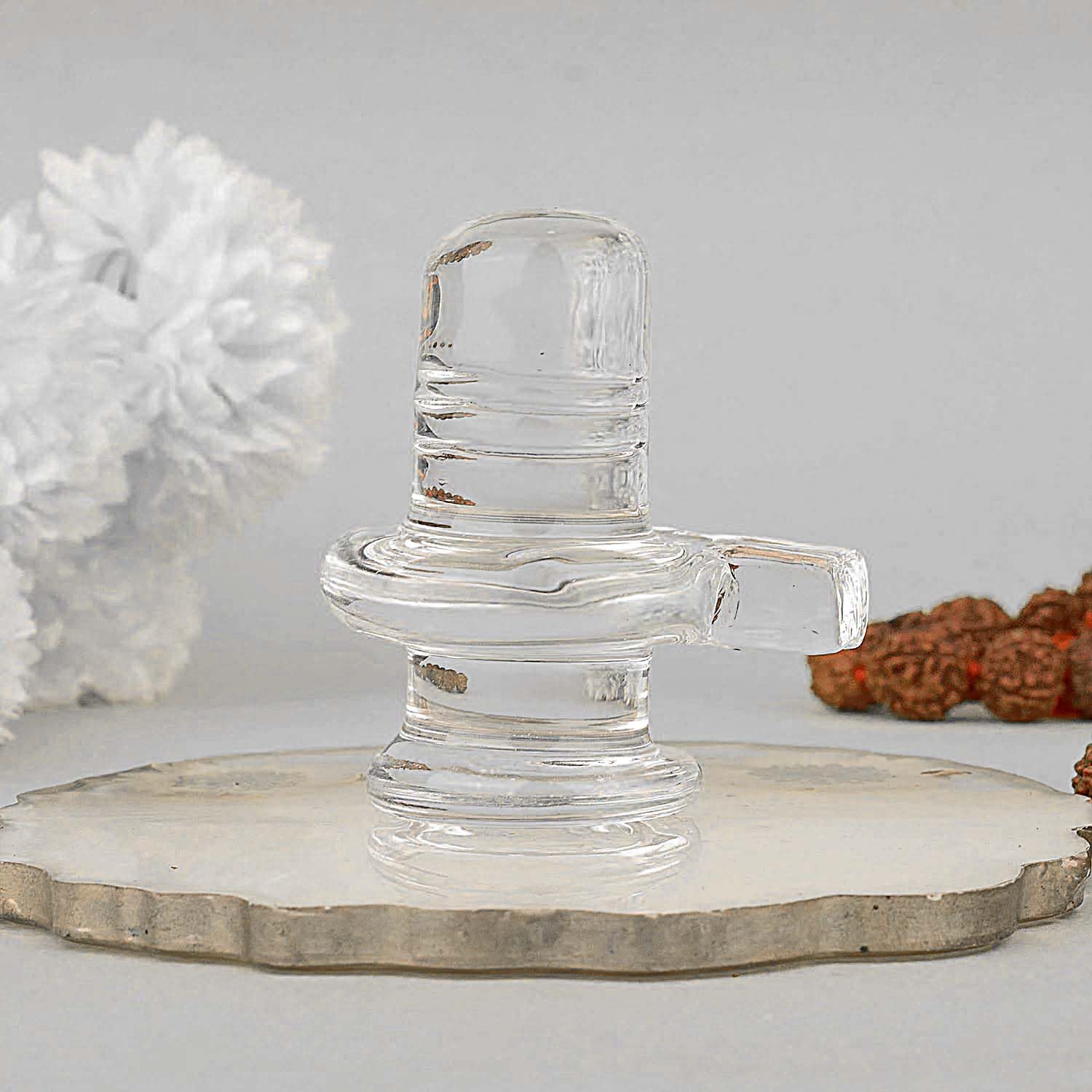 SATVIK Shiva Lingam for car dashboard offers calm travel energy.