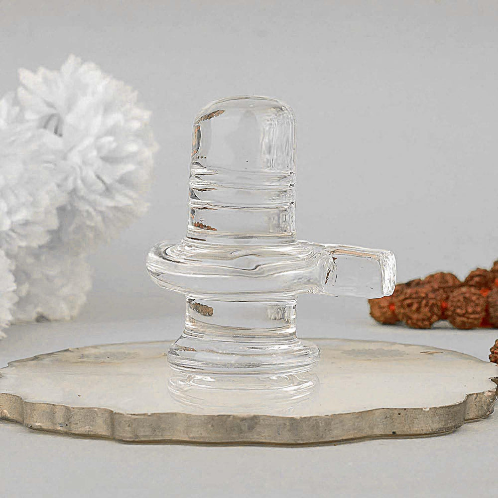 SATVIK Shiva Lingam for car dashboard offers calm travel energy.