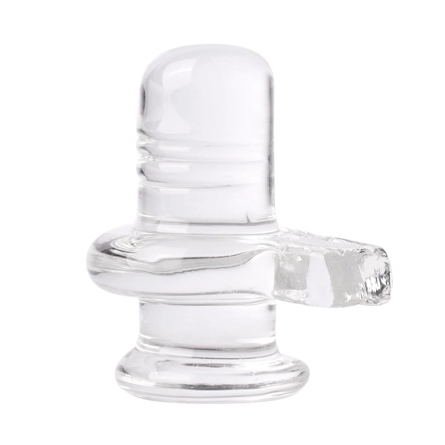SATVIK Shiva Lingam crystal for pooja and positive energy at home.