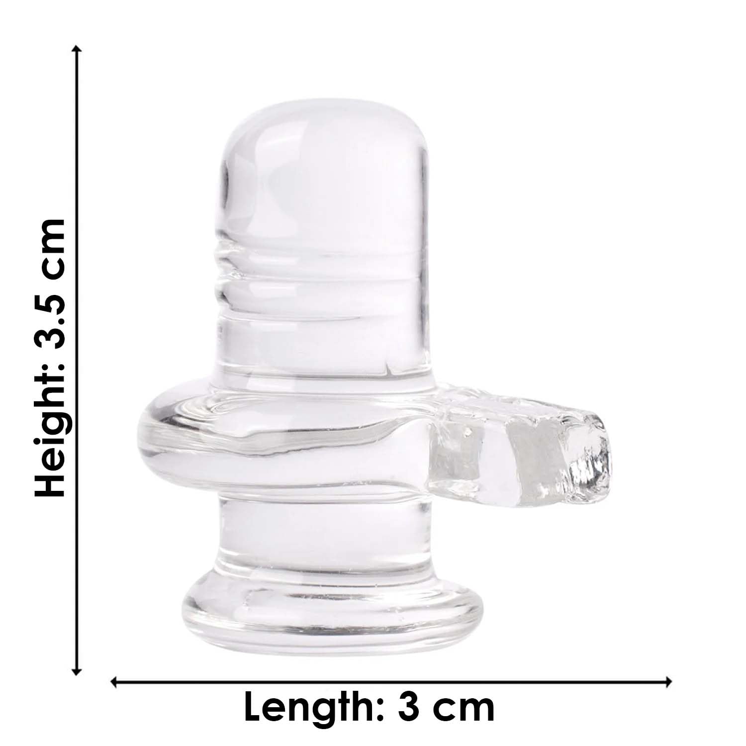 SATVIK Sphatik Lingam supports meditation with focus and clarity.