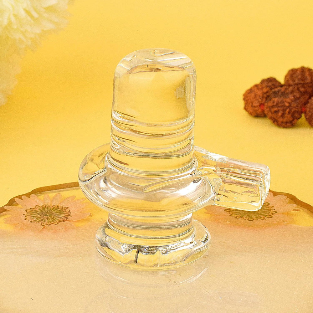 SATVIK STORE Shiva Lingam for car dashboard protection during travel.