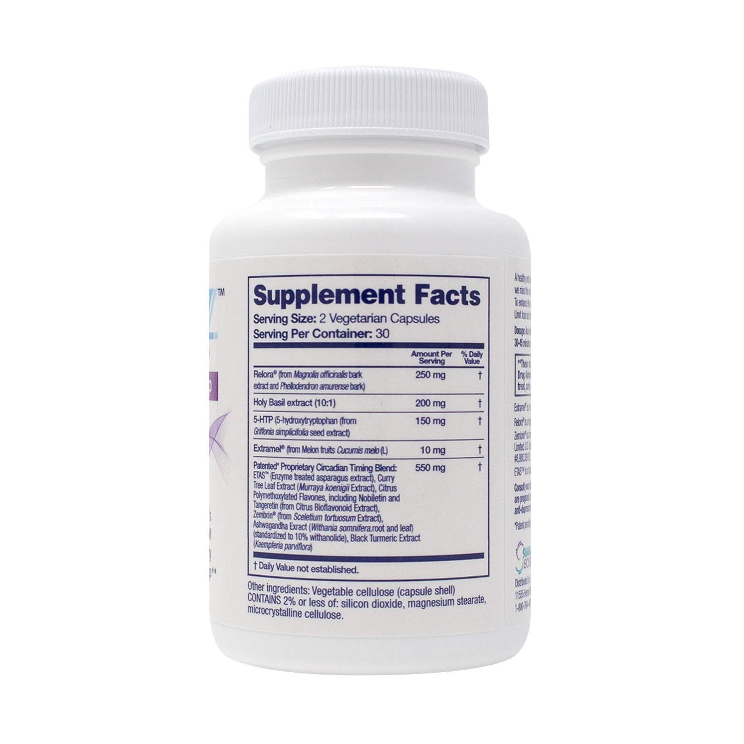 Front label of Savant Science RestoreZ Stay Asleep with key benefits.