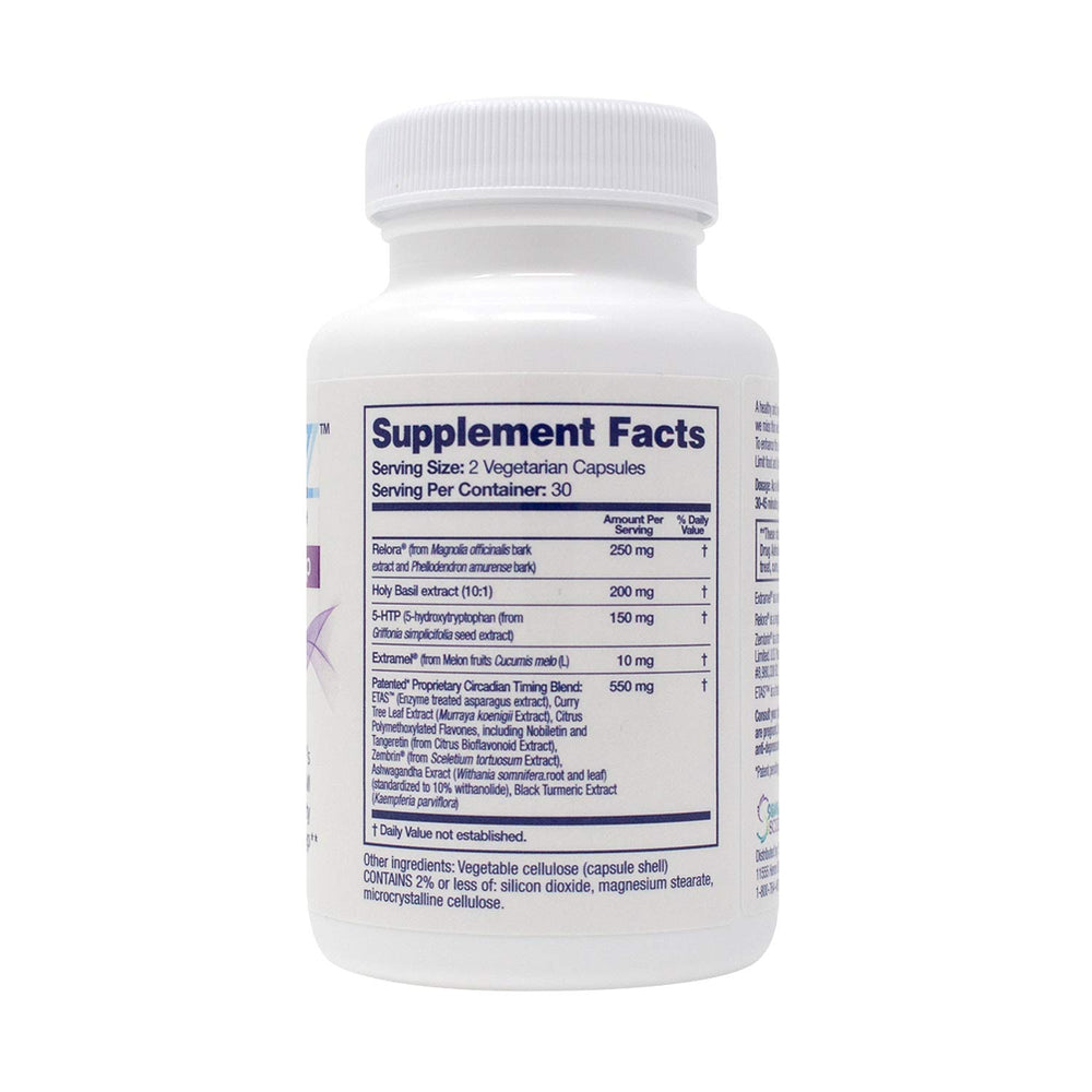 Front label of Savant Science RestoreZ Stay Asleep with key benefits.
