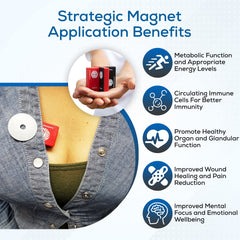 SaveMeMagnets 3 800 Gauss magnets provide targeted support for daily wellness routines