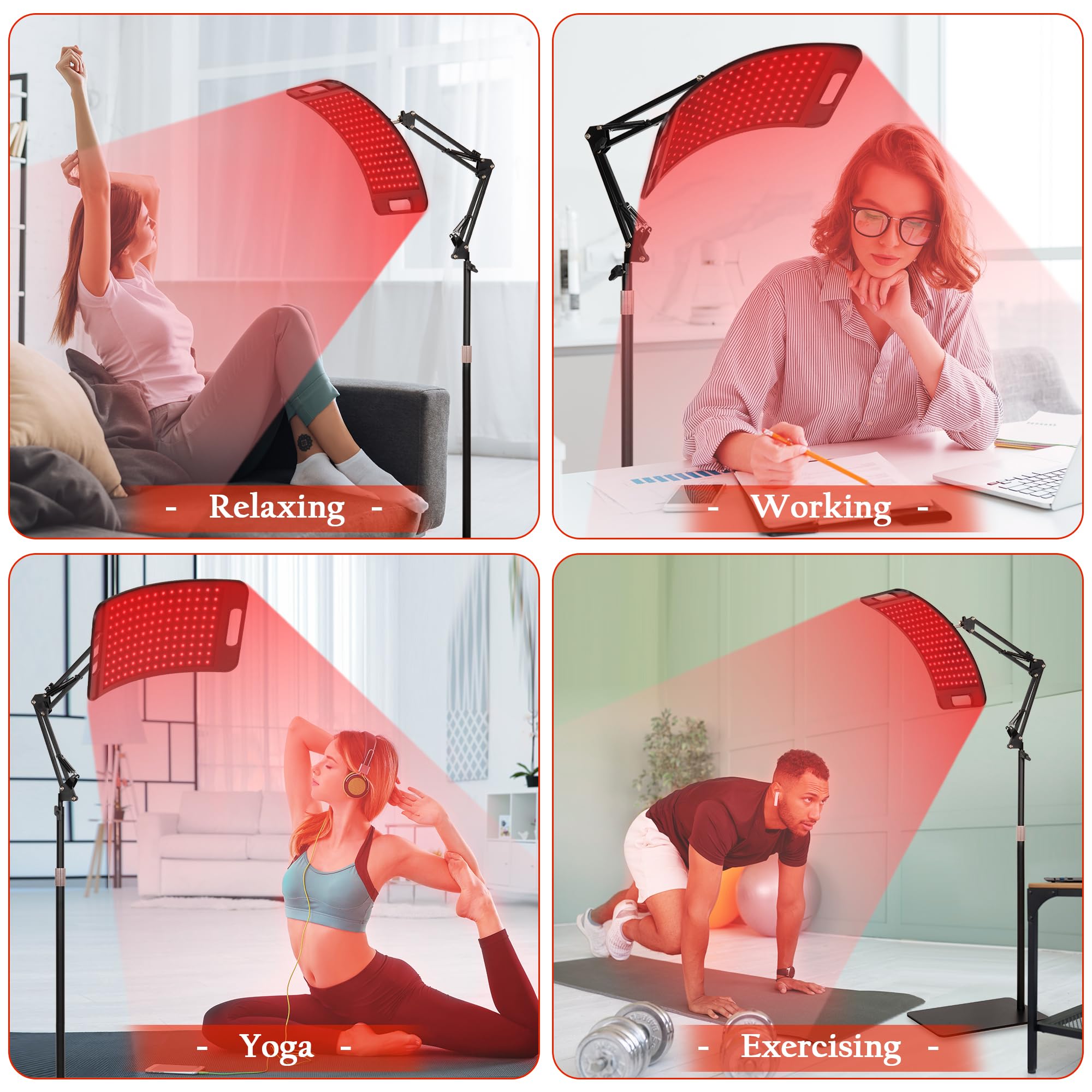 SAVILER red light therapy for joint and muscle comfort during recovery