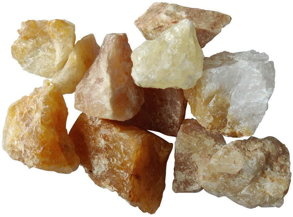 Sawcart Citrine rough display piece ideal for feng shui and meditation