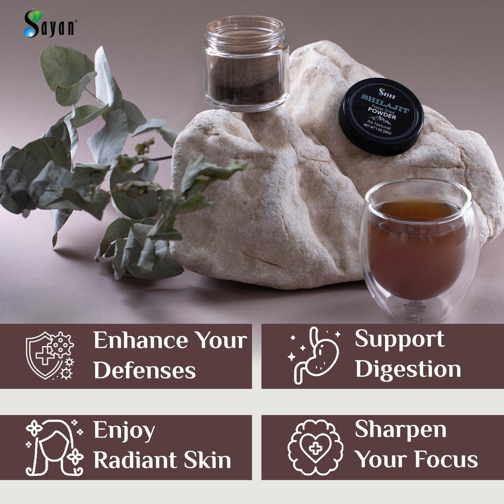 Sayan Pure Shilajit Powder ISO certificate indicating trusted purity.