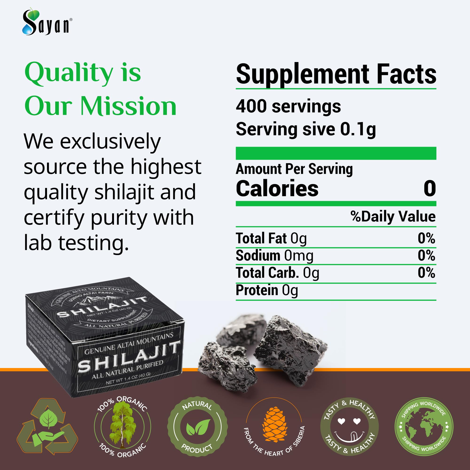 Sayan Pure Shilajit Resin amber texture reveals rich fulvic acid content