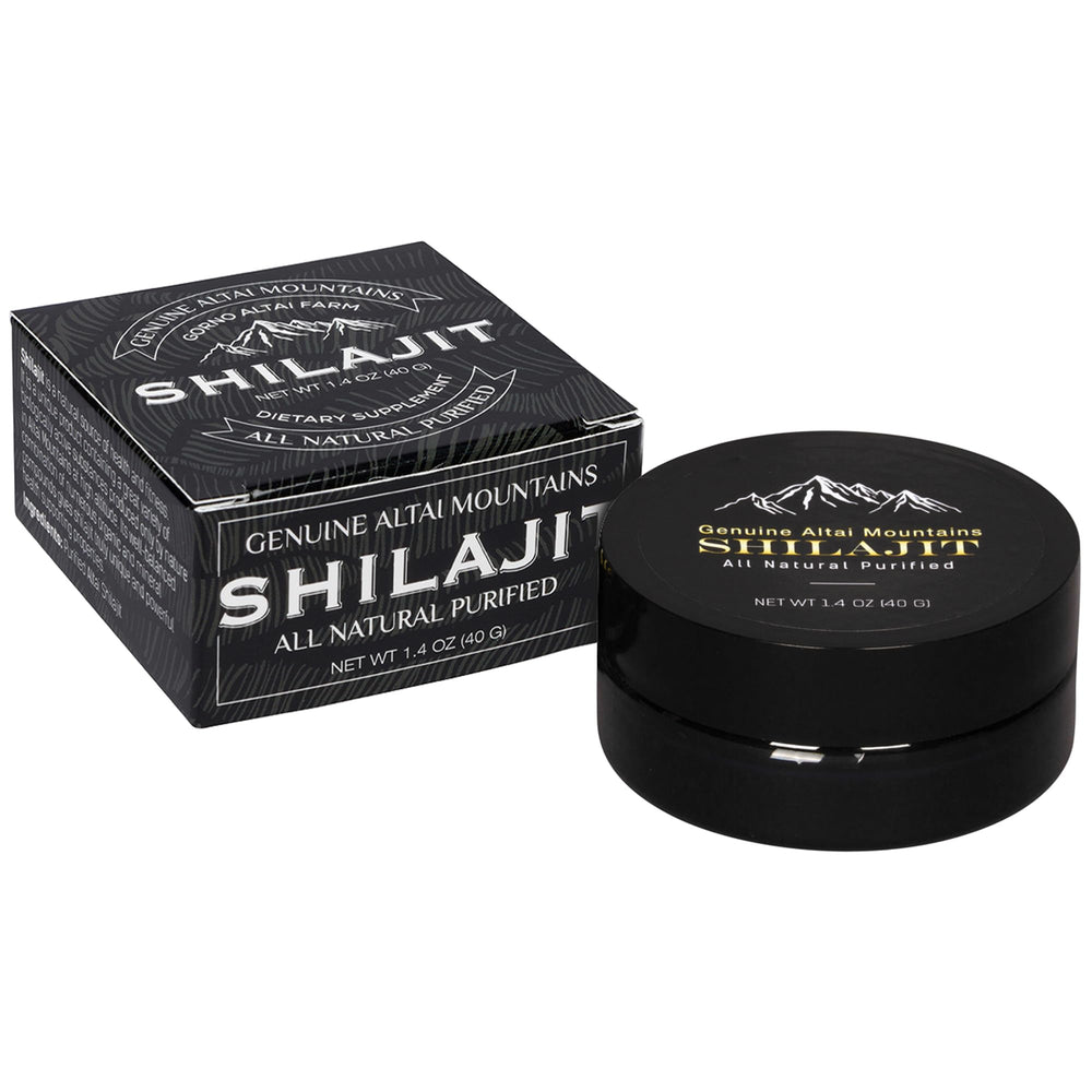Sayan Pure Shilajit Resin bottle showcases pure fulvic acid for daily energy