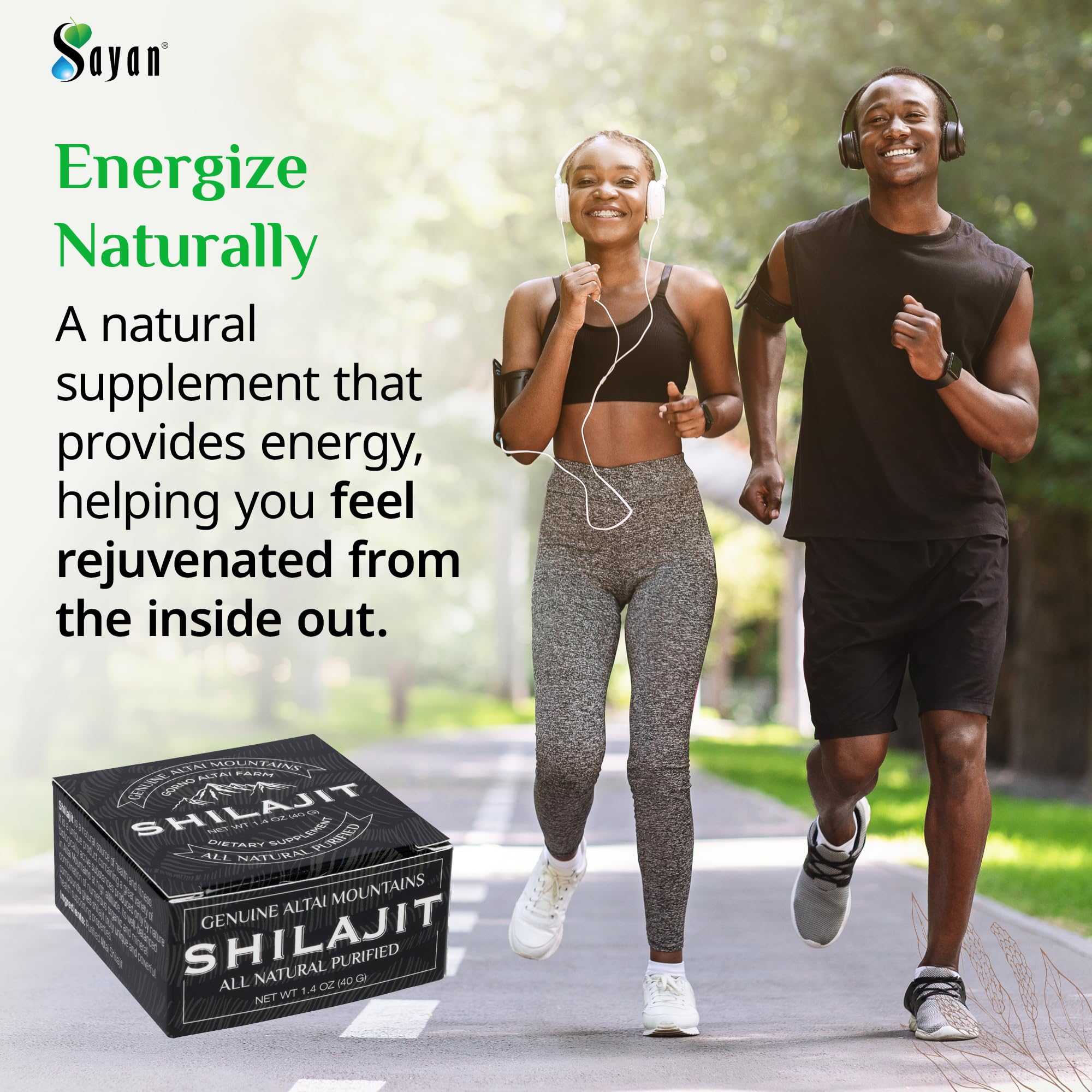 Sayan Pure Shilajit Resin drops ready-to-use for beverages