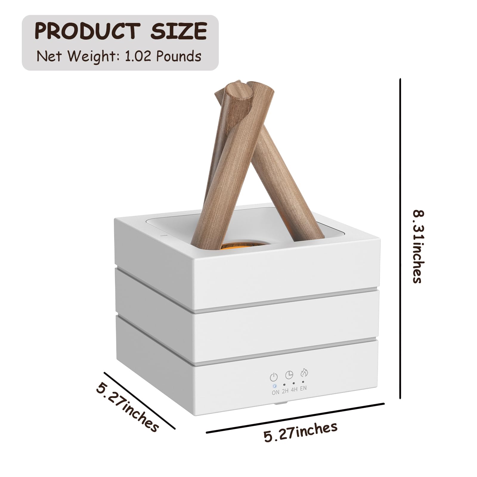 SAYTAY 280ml water tank diffuser delivers sustained fragrance diffusion