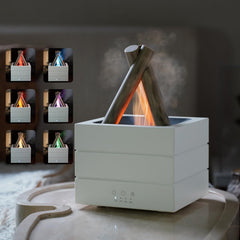 SAYTAY Bonfire Aroma Diffuser front view for cozy ambience and humidity