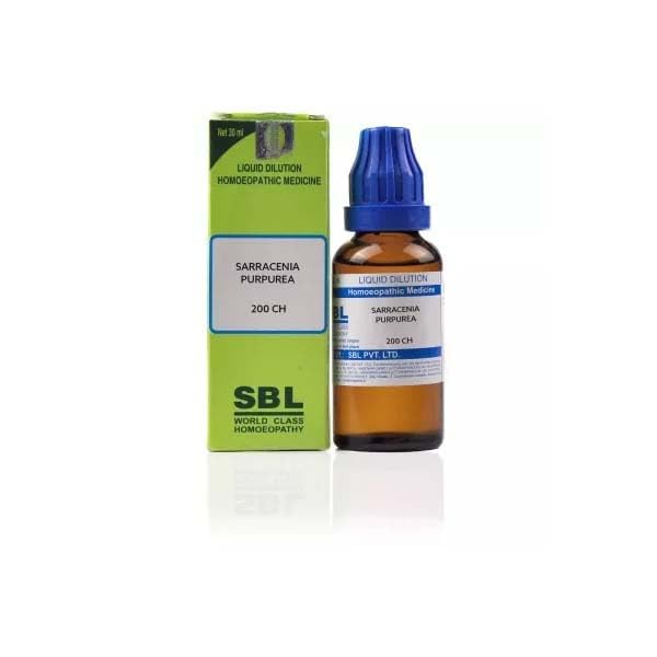 SBL Sarracenia Purpurea 200 CH bottle for traditional skin comfort support