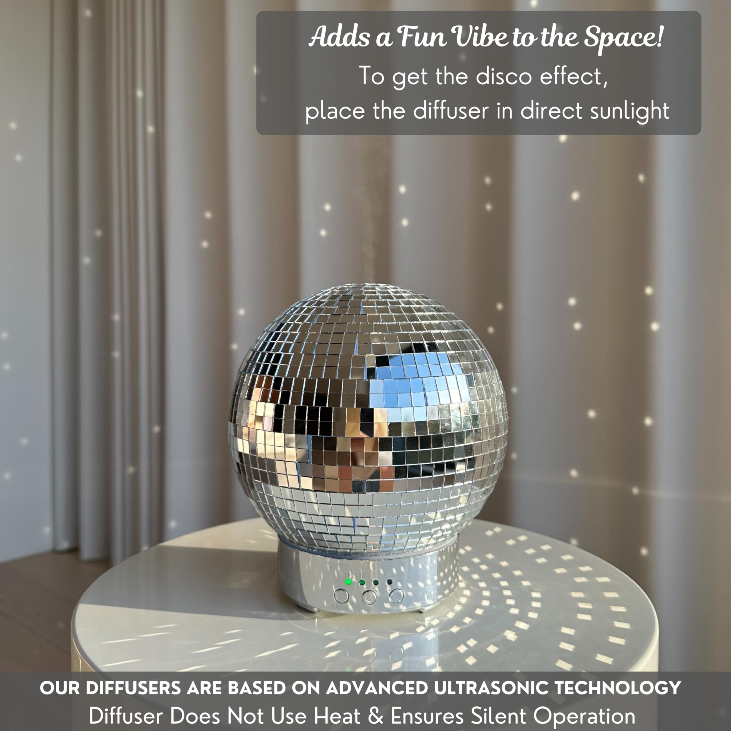 SCANDINORDICA silent-ultrasonic-misting works quietly in bedrooms or studios.