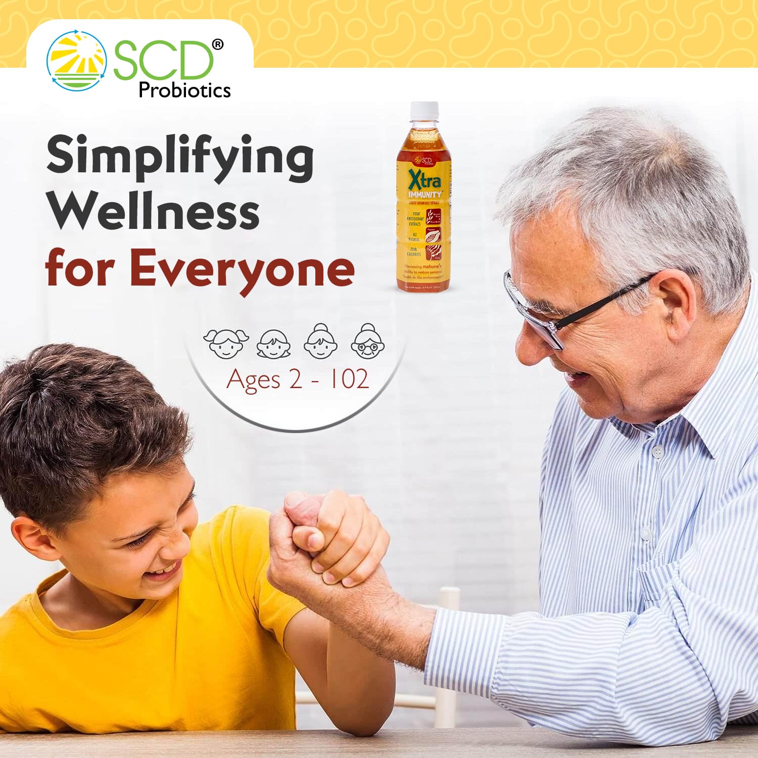 SCD Probiotics Xtra Immunity fermentation process captures bio-fermented postbiotic power.