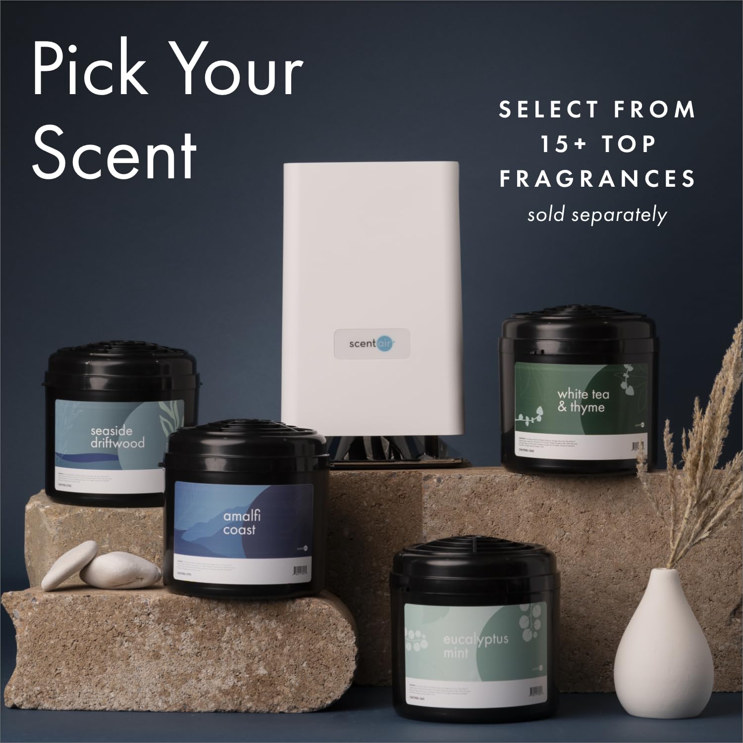 Diffuser scenting a large 800 sq ft area with even distribution