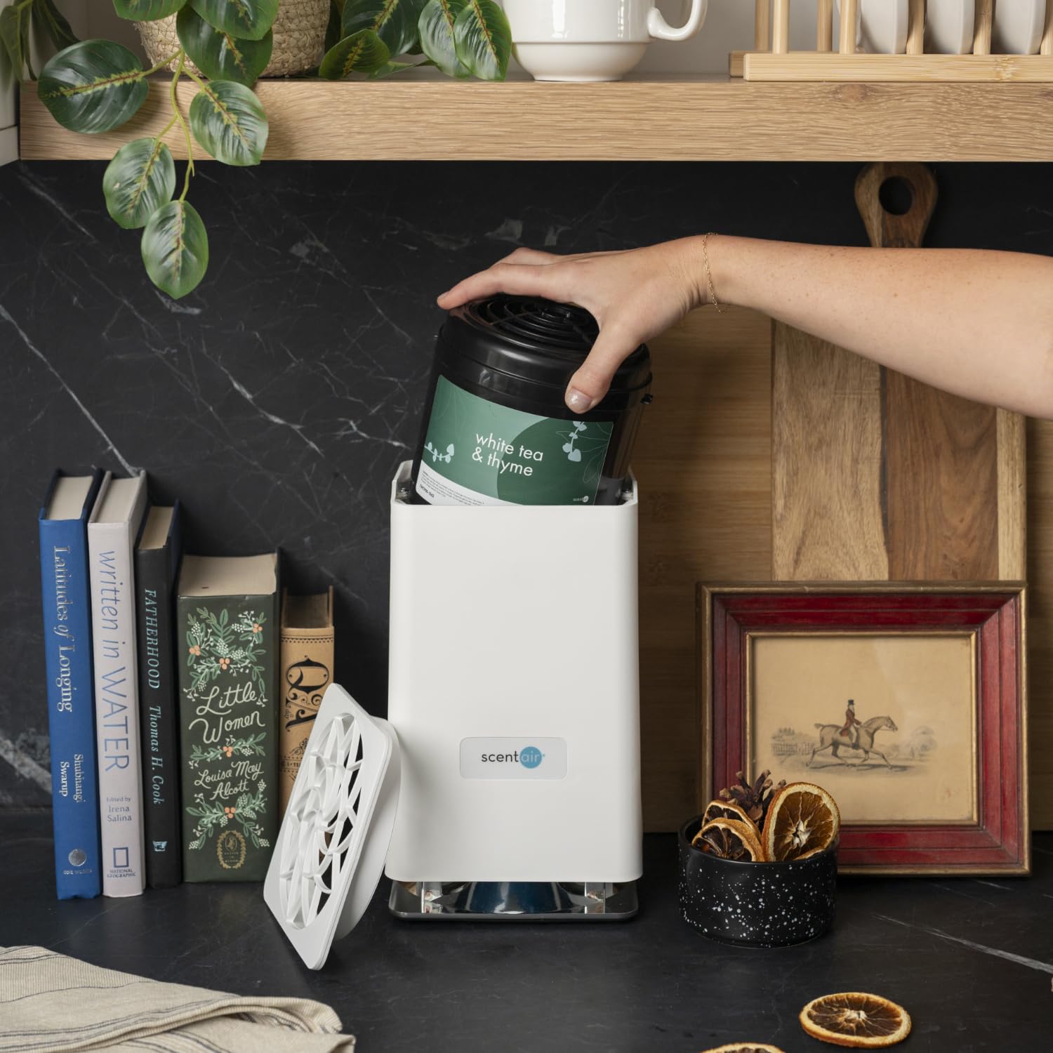 Fragrance cartridge not included with Whisper Home, cartridge available separately
