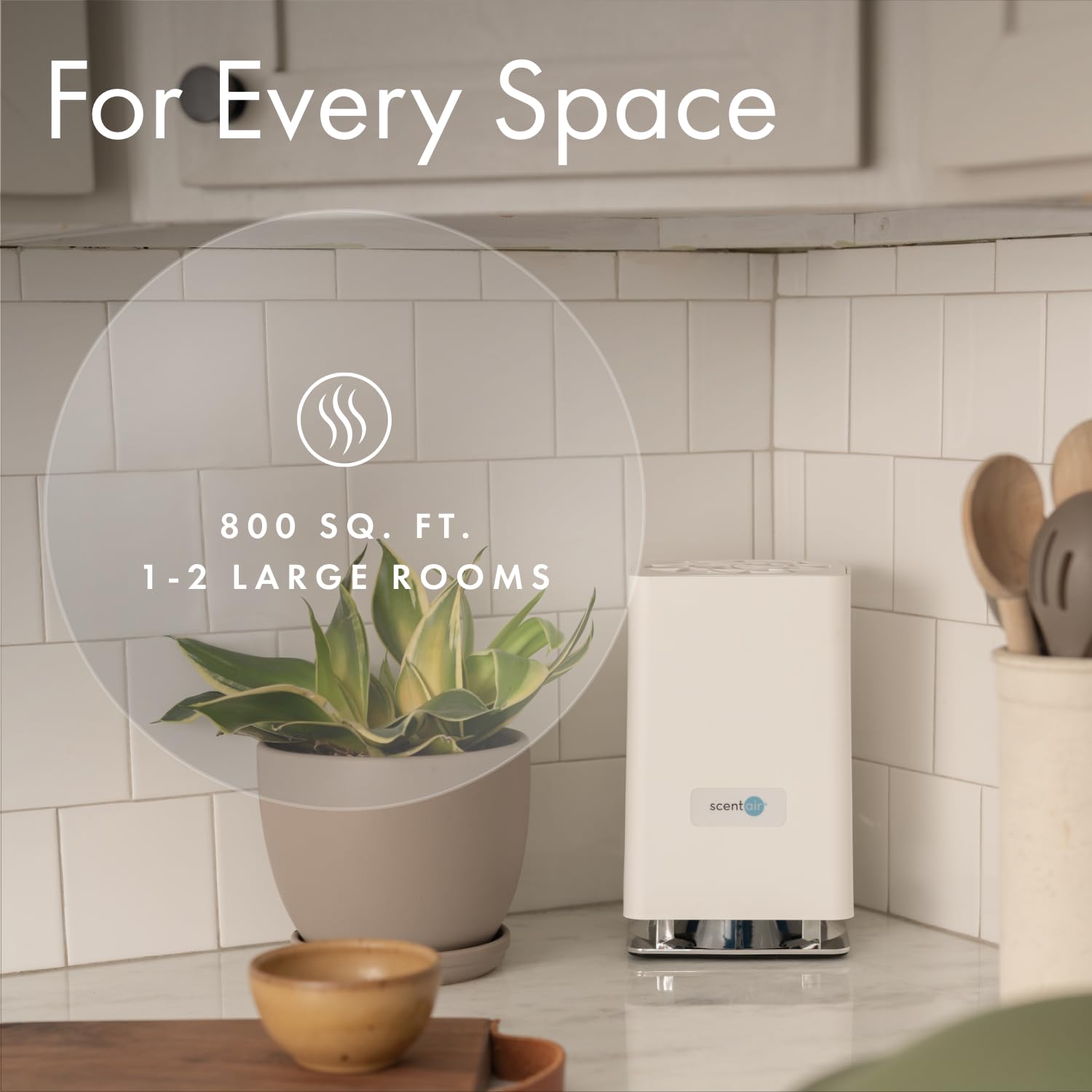 Whisper Home LED lighting adds ambient glow while diffusing fragrance