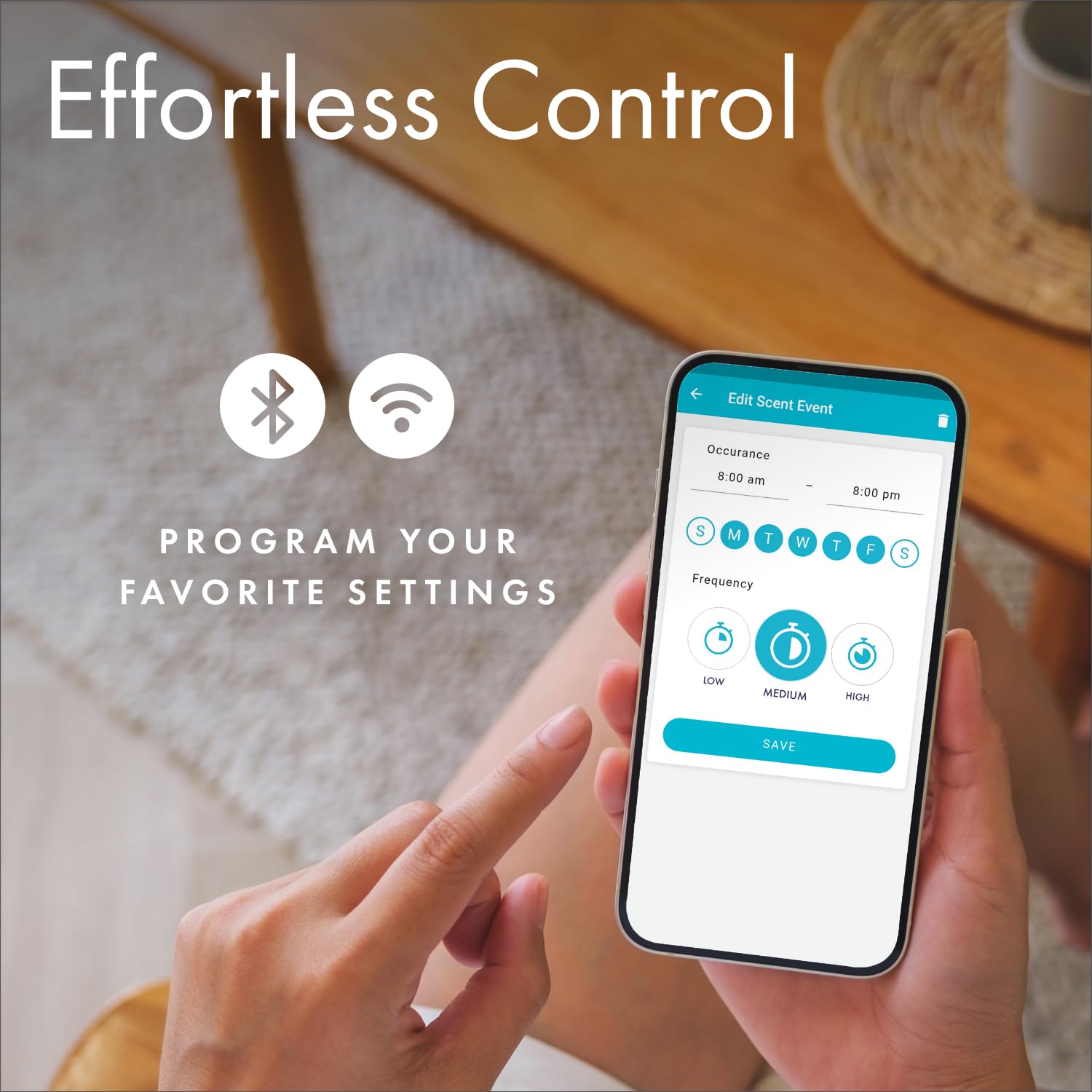 Whisper Home demonstrates vertical or flat placement options for flexible setup