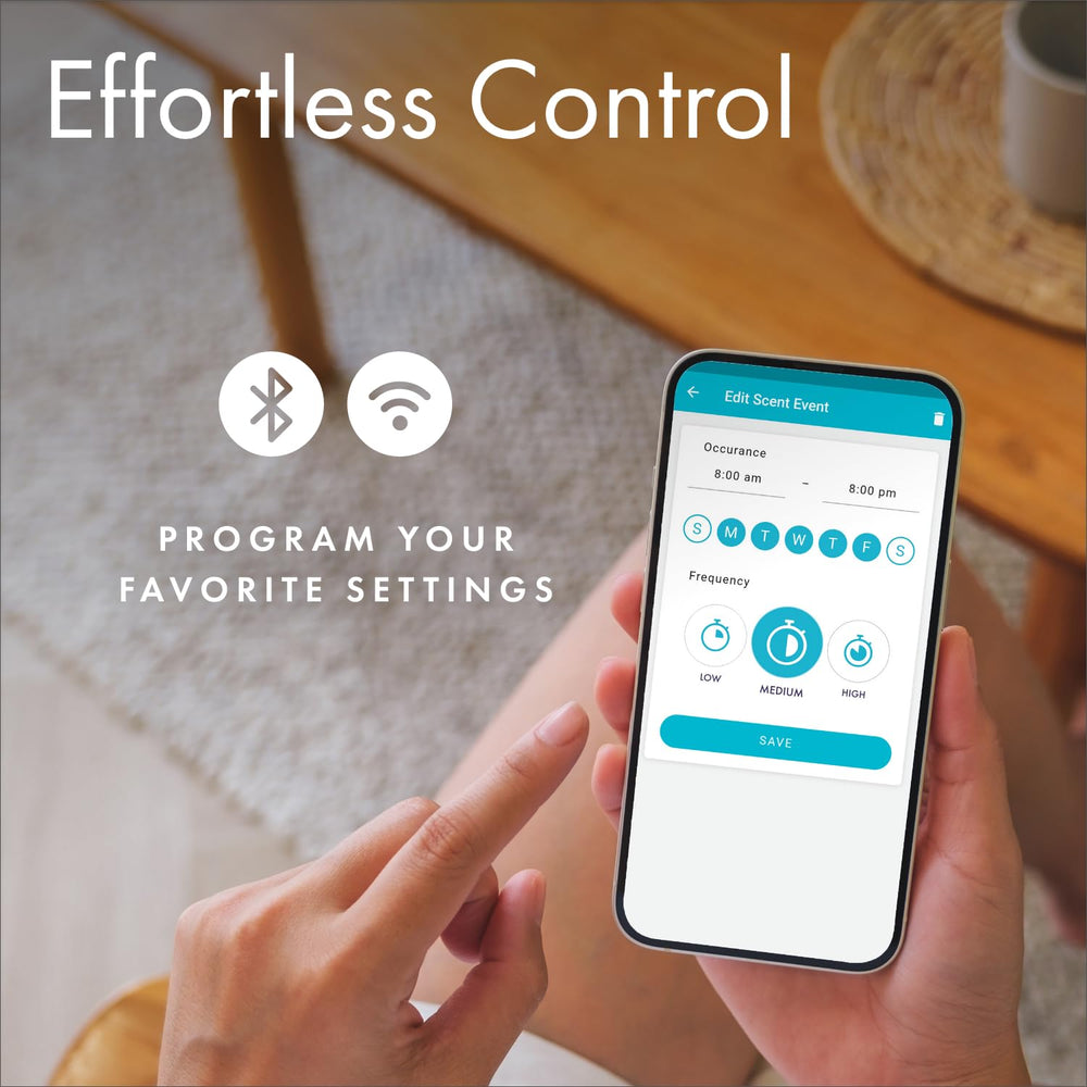 Whisper Home demonstrates vertical or flat placement options for flexible setup