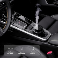 ScentBots waterless diffuser with four timers highlights customizable scheduling