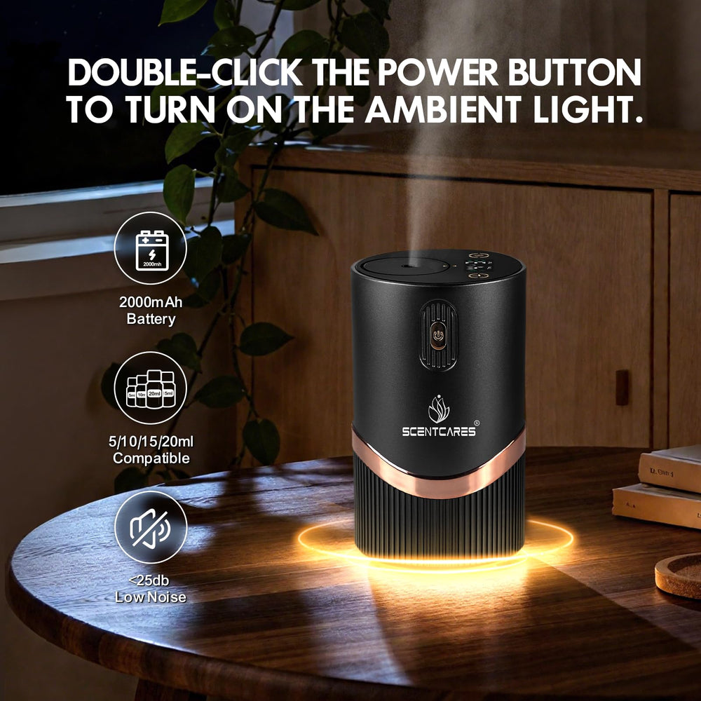 Scentcares Sentiment Diffuser offers two diffusion modes for customization.