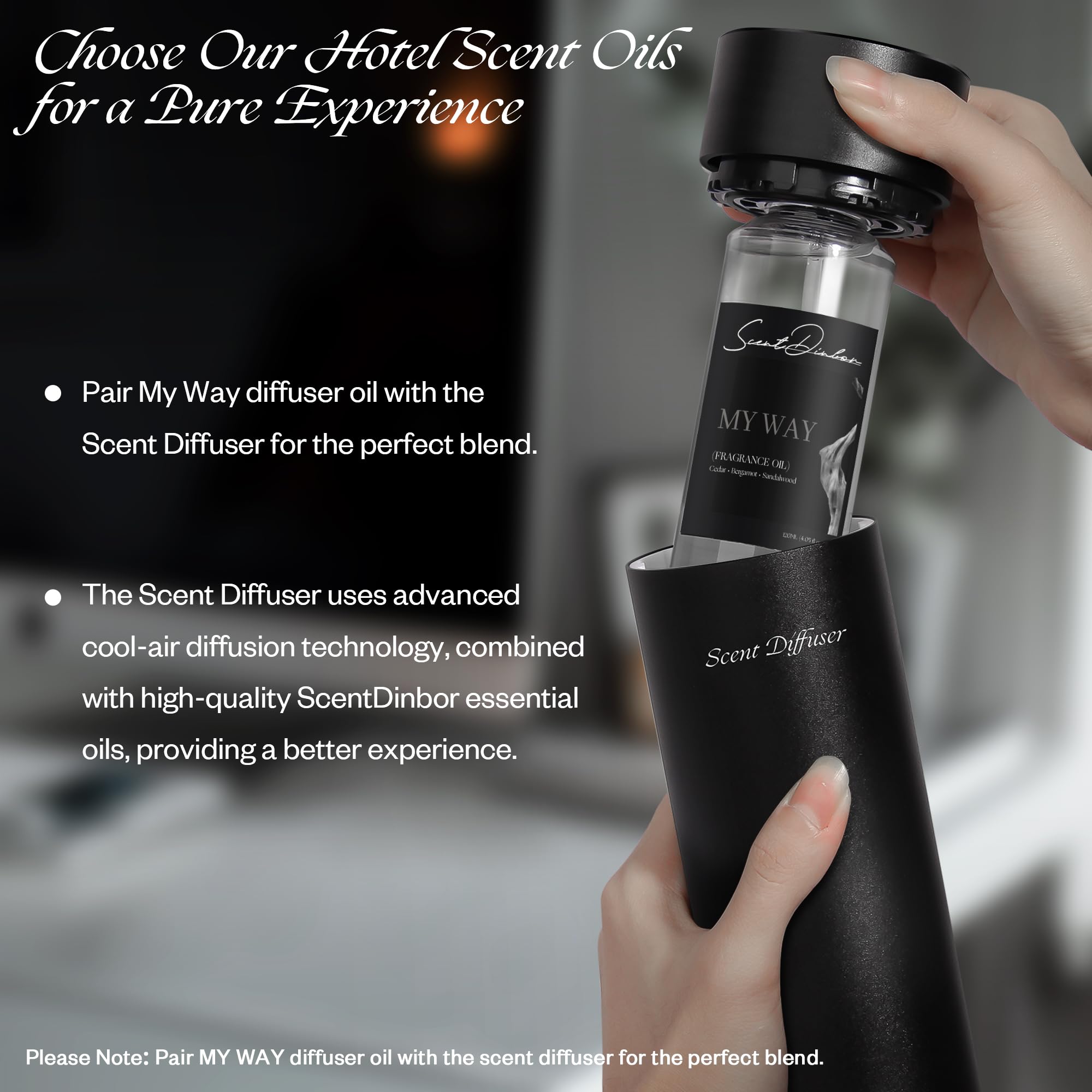 ScentDinbor My Way 120ml bottle suitable for daily use and extended enjoyment