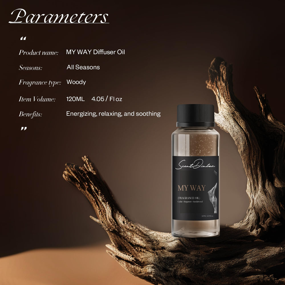 ScentDinbor My Way highlights leather hints for depth and elegance
