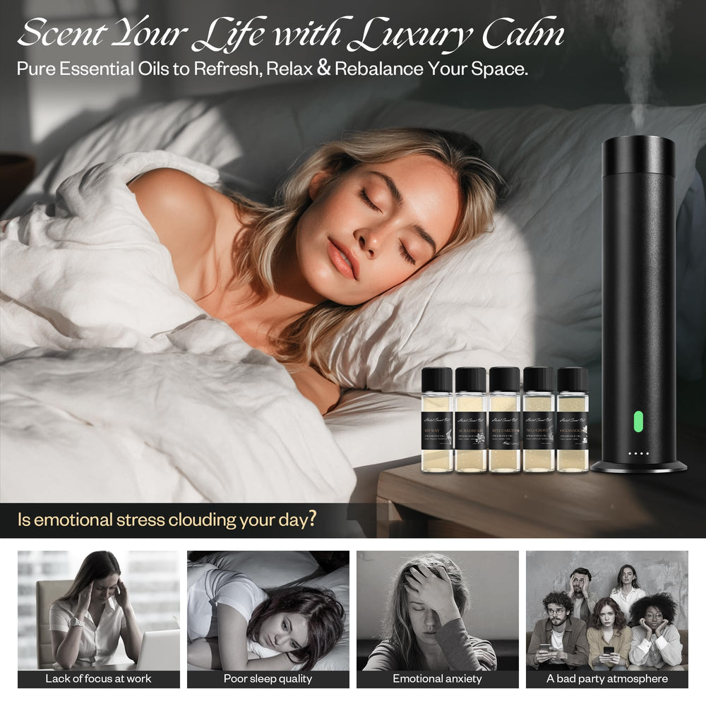 ScentDinbor Ocean Solace 20ml bottle refreshes air with coastal freshness