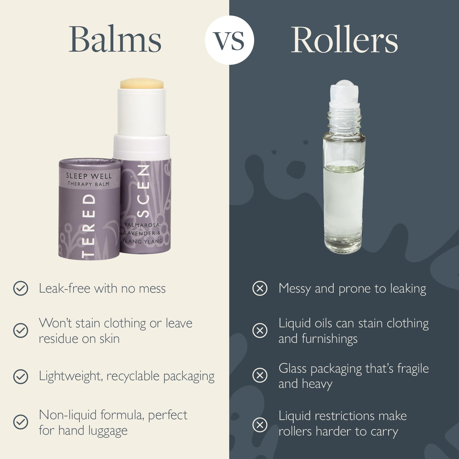 Scentered Balm set packaging highlights portable self care celebration