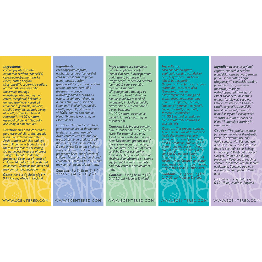 Scentered Gift set on display as a thoughtful wellness present.