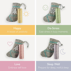 Scentered Happy balm bottle fuels positivity and mood uplift